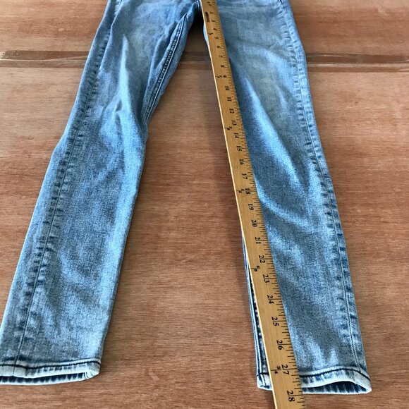 Rag & Bone Nina Skinny Jeans Women 26 Blue Mid Rise Medium Wash Stretch 18194 - Picture 5 of 14